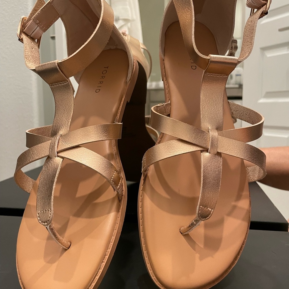 Torrid gladiator style sandals